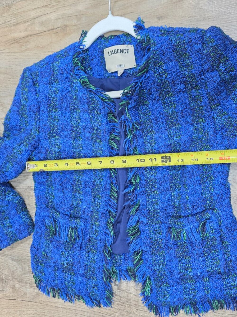 L'agence Angelina Blazer Size 4 MSRP $695 - Picture 10 of 11